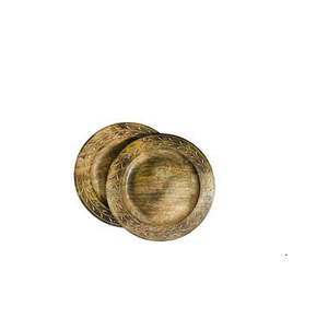 Assiettes de chargeur jetables de vente chaude de plaque de bois pour les ustensiles de cuisine et les restaurants et les Offre Spéciale faits à la main - Product Image 5