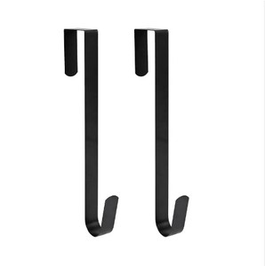 Venta al por menor sobre la puerta Ganchos Estante de almacenamiento Gancho de metal sobre la puerta Colgador de puerta resistente Gancho - Product Image 5