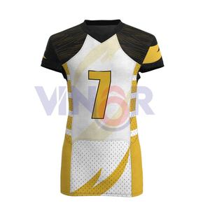 Maillots de football américain personnalisés professionnels 2025 maillot d'entraînement de football américain personnalisé en gros entretenu par OEM - Product Image 1