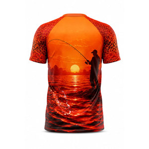 Camiseta de Pesca 2026 de Nuevo Diseño, Protección Solar UV Personalizable, Secado Rápido, Sublimación, Corte Ajustado, para Hombre, Venta al Por Mayor - Product Image 6