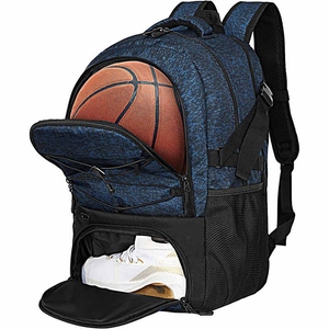 Bolsa de lona grande para deportes al aire libre con logotipo personalizado para baloncesto, fútbol, gimnasio, entrenamiento, mochila impermeable - Product Image 3