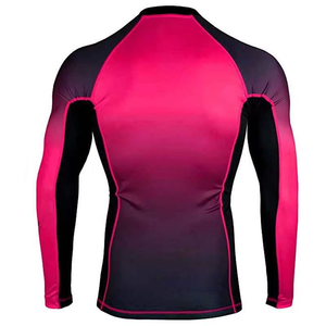 Camiseta de compresión personalizada para MMA, BJJ, Jiu Jitsu, de secado rápido, manga larga, absorbe la humedad, con protección UPF50 y transpirable. - Product Image 6