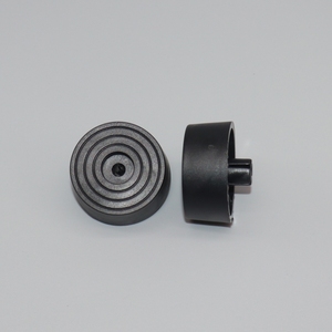 Chân bàn ghế nhựa PP đen chất lượng cao và chân ghế sofa có đệm, chân ghế sofa trượt có đệm cho tủ - Product Image 2