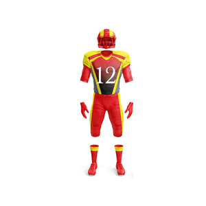 Kit de fútbol americano personalizado de alta calidad, nuevo diseño, uniforme transpirable Reversible con juego de impresión personalizado de alto estilo - Product Image 2