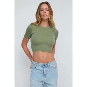 Top Informal de Punto, 100% Poliéster, Cuello Redondo, Corte Regular - Product Image 2