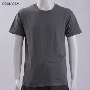 Camiseta personalizada en blanco de manga corta de alta calidad Camiseta 100% algodón con serigrafía personalizada para camiseta para hombre - Product Image 5