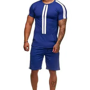 Shorts de couleur contrastée personnalisés de qualité supérieure ensemble athlétique pour hommes vente en gros de shorts de course shorts de couleur contrastée ensembles ODM - Product Image 2