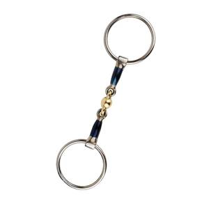 Recién llegado profesional de acero inoxidable Full Cheek Snaffle Horse Bit entrenamiento ecuestre hecho por TARIQ MFG CO - Product Image 1