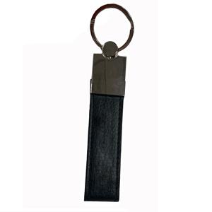 Porte-clés en cuir véritable Porte-clés de voiture de luxe de haute qualité avec logo personnalisé - Product Image 1