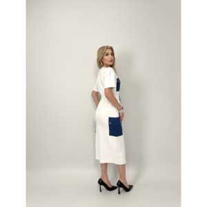 Robe fourreau confortable 3006 avec taille élastique, pratique et élégante - Product Image 4