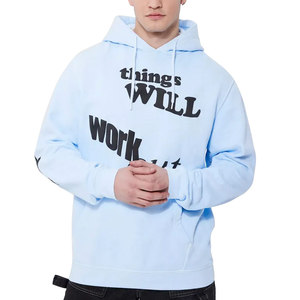 Sudadera con Capucha de Alta Calidad Personalizada para Hombre, Invierno, Sólida, Estampada, 100% Algodón, con Bolsillo - Product Image 1