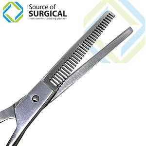 Ciseaux de coupe de cheveux Ciseaux amincissants Ensemble de ciseaux de salon de coiffure de haute qualité Coupe de cheveux Ciseaux de cisaillement amincissants Coiffure - Product Image 2