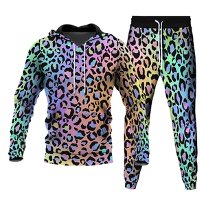 Chándal deportivo con cremallera de poliéster para hombre con logotipo personalizado OEM gran oferta ropa de entrenamiento transpirable de talla grande para ropa de calle de invierno - Product Image 5