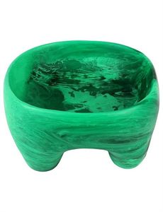 Plateau en résine époxy écologique fait main Royal Touch avec des bols de présentation extra-larges pour des arrangements de table haut de gamme, décoration de fête - Product Image 5