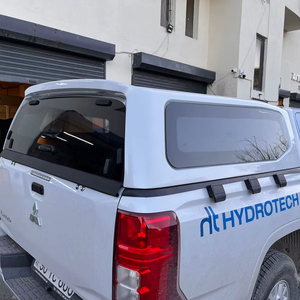 อุปกรณ์เสริมภายนอกรถ L200มิตซูบิชิ2024หลังคาไฟเบอร์กลาสแบบถาวรดีไซน์ใหม่อุปกรณ์เสริมหลังคารถปิกอัพรถบรรทุก