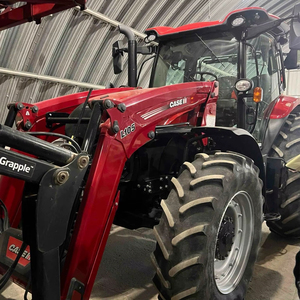 FOURNISSEUR VERIFIÉ DE MACHINÉS D'OCCASION 2021 CASE IH MAX XUM 135 Chargeur Case L105 avec grappin - Product Image 6