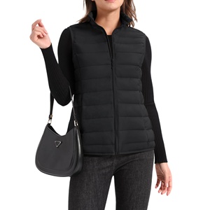 <b>Women</b> High Quality Cotton New Puffer <b>Vest</b> Lightweight Water Resistant and Warm Quilted <b>Vest</b> for Fall Winter - Product Image 5