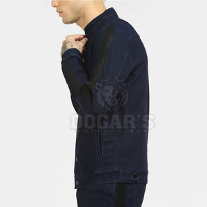 Chaqueta de Mezclilla para Hombre, Color Sólido, Estilo Casual, Moda Urbana 2026, Nueva, Cómoda - Product Image 4