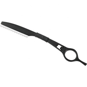 <span class=keywords><strong>Rasoir</strong></span> H3 Salon Barber pour barbe et crâne chauve, avec lame en acier inoxydable remplaçable et système de tension à roulement à billes CNC - Product Image 5