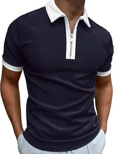 Camisetas de poliéster de algodón de color sólido de buena calidad para hombre, camisetas Polo de talla grande, admiten logotipo personalizado - Product Image 2