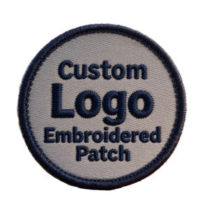Premium Embroidered Patches with Heat <b>Press</b> Backing for Easy Application - Product Image 3