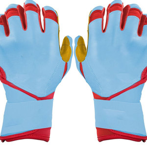 Gants de frappeur de baseball et de softball à manchette longue personnalisés professionnels gants personnalisables - Product Image 1