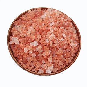 Sel de roche rose foncé de l'Himalaya naturel, raffiné, 100% pur, sain et comestible pour la cuisine, certifié ISO, emballé en sachet ou en bouteille - Product Image 4