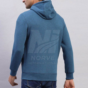 Venta Directa de Fábrica, Sudaderas con Cremallera de Algodón Mezclado, Nueva Llegada, Sudaderas de Secado Rápido para Hombre, Sudaderas con Cremallera Lisas Teñidas - Product Image 5
