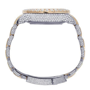 Hip Hop Jewelry Crafted With Moissanite Diamond Stylish Jewelry With VVS Clarity Fashion Wrist Wear <b>Watch</b> for Men - Product Image 4