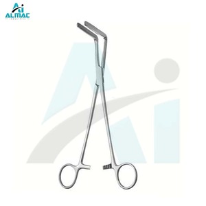 Pinzas Parametrium Wertheim de Acero de Alta Calidad ALMAC para Cirugía Ginecológica, Agarre Fuerte, Manejo Preciso de Tejidos, 1 Año - Product Image 5