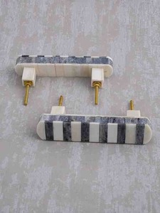 Boutons d'armoire en pierre de résine durable Poignées décoratives de tiroir et de porte Quincaillerie de meuble faite à la main pour armoire de cuisine - Product Image 2