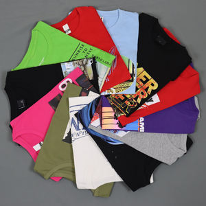 T-shirts personnalisés OEM 100% coton Fournisseur en vrac Bangladesh DTG Impression à manches courtes style unisexe 180 GSM Unisex Casual Wear Tees - Product Image 2