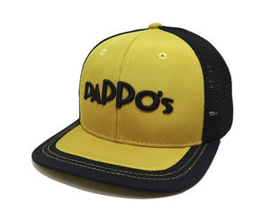 Vente en gros de chapeaux de camionneur avec logo brodé en 3D personnalisé Couvre-chefs de haute qualité à 6 panneaux Couleur de base Fabrication de casquettes de sport en plein air - Product Image 2