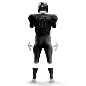 ชุดเสื้อฟุตบอลอเมริกันแขนสั้นสำหรับเยาวชนผู้ใหญ่ชุดเครื่องแบบ100% โพลีเอสเตอร์ระบายอากาศพิมพ์ลายจำนวนพลัสไซส์ - Product Image 6