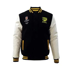 Vente en gros OEM veste universitaire personnalisé de haute qualité pour hommes nouveau style veste Letterman pour hiver veste en coton vintage pour hommes, - Product Image 5