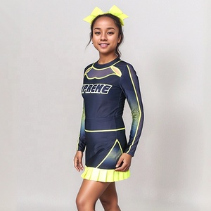 ชุดเชียร์ลีดเดอร์สำหรับผู้ใหญ่ ชุดเต้นเชียร์แบบกำหนดเอง เสื้อผ้ากีฬาสำหรับงานอีเว้นท์ สีและโลโก้แบบกำหนดเอง บริการ OEM คุณภาพสูง 100% - Product Image 2