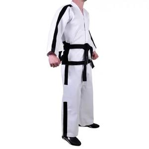 Uniforme de Taekwondo para Adultos, Color Blanco Sólido, con Impresión de Logotipo Propio, Precio al por Mayor - Product Image 3