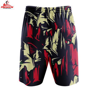 Pantalones Cortos Sublimados, Venta Caliente, Logotipo Personalizado, Ropa Urbana de Verano, Transpirable, con Cordones, Impresión Sublimada Rápida, Pantalones Cortos para Hombre - Product Image 3