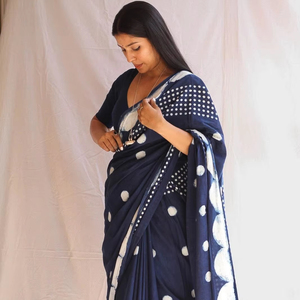 Saree ผ้าฝ้ายเหนียวคุณภาพดี6เมตร - Product Image 1