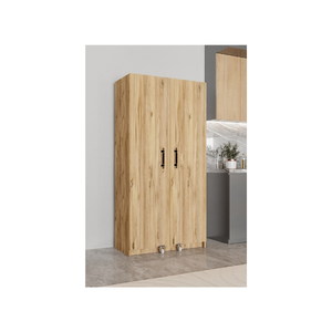 Aeka VEZIR - Mueble de Cocina Moderno de Madera de Pino con Panel de Melamina, Ecológico, Fácil de Instalar, Ahorra Espacio, con 15 Estantes - Product Image 4