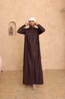 2025 traditionnel musulman décontracté à manches longues vêtements islamiques saoudien Oman hommes Thobe qualité arabe dubaï coton hommes Jubba