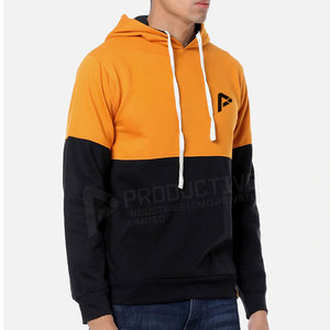 Sudaderas de invierno con logotipo personalizado para hombre Diseño de algodón de poliéster teñido liso en tallas para adultos Sudaderas con capucha y sudaderas - Product Image 2