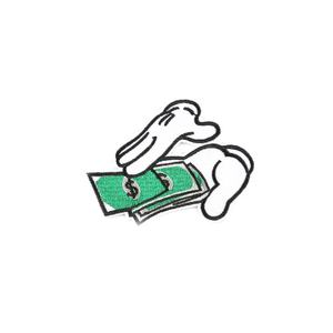 Parches de Lona Personalizados con Bordado, Diseños de Oso Espeluznante, Flores y Alfabeto, Ecológicos para Ropa y Chaquetas, DIY, MOQ 50 - Product Image 6