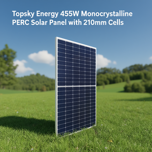 Panneau solaire monocristallin PERC Topsky Energy 455W avec cellules de 210 mm - Product Image 3