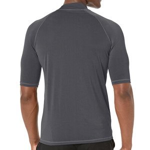 Logotipo de marca personalizado de manga corta Rash Guard para hombres y mujeres, camisa de protección solar para surf, impresión personalizada Anti-UV Long Rash Guard - Product Image 6