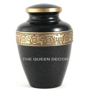 Urne de crémation de super qualité avec urne de cendres humaines de style unique en métal de conception moderne à vendre par les exportateurs - Product Image 6