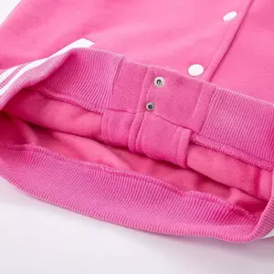 Chaqueta universitaria personalizada para ropa de mujer, chaquetas de béisbol universitarias con botón de bolsillo recién llegado - Product Image 5