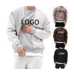 Sudadera Cómoda para Hombre, 100% Algodón, Corte Regular, Cuello Redondo, Logotipo Personalizado OEM, Otoño, Ecológica, Transpirable, Ligera - Product Image 2