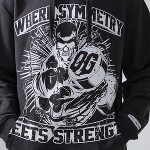 ชุดวอร์มผู้ชายแบบมีฮู้ด สตรีทแวร์ ฤดูหนาว 2 ชิ้น ผลิตตามสั่ง พร้อมปักโลโก้ ผ้าฝ้าย 100% เป็นมิตรกับสิ่งแวดล้อม แห้งเร็ว - Product Image 4