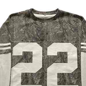 T-shirt à manches longues de haute qualité, graphiques personnalisés, double couche, 100% coton jersey, coupe régulière, respirant, écologique, 300g - Product Image 4